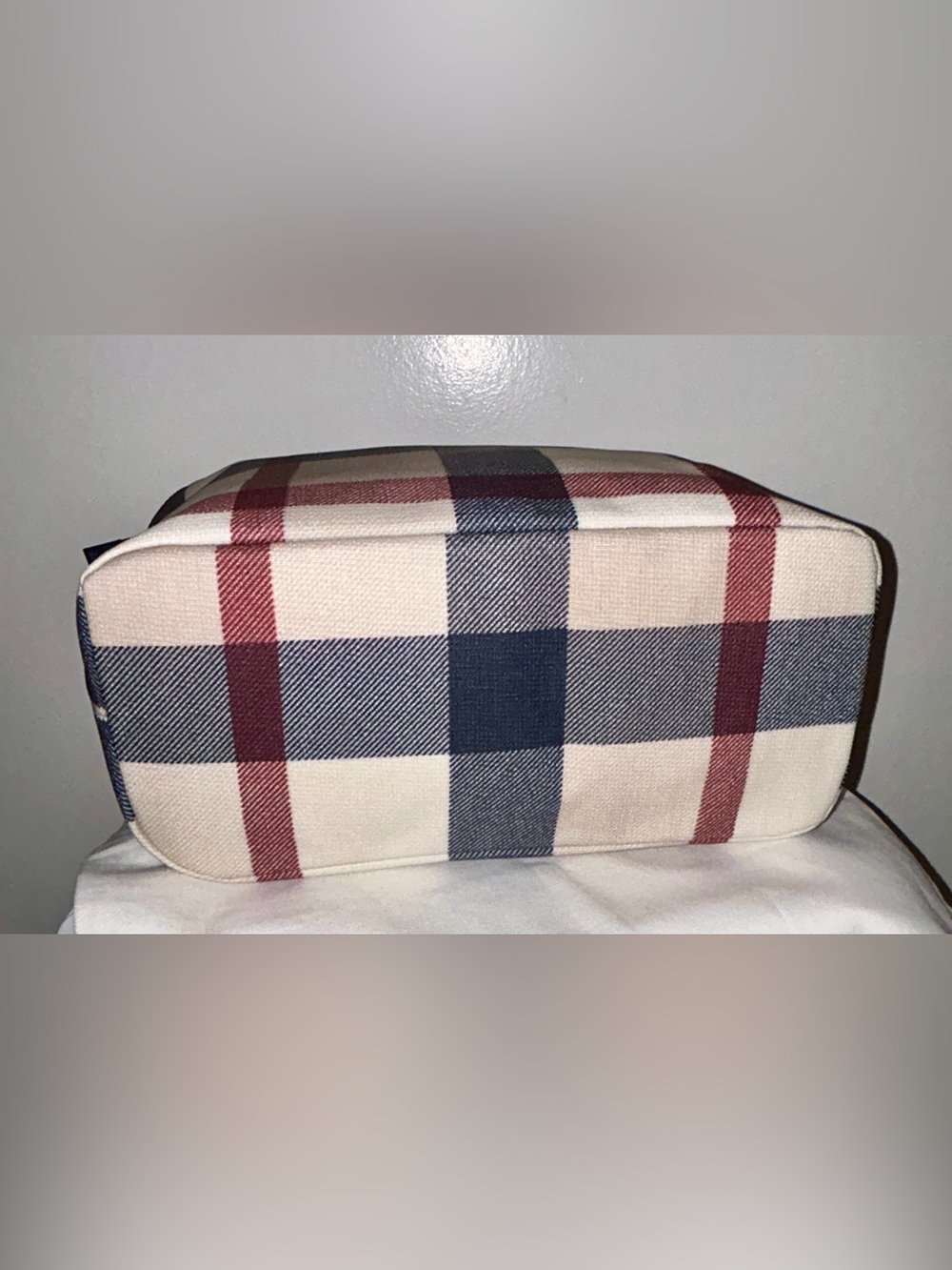 Blue Label Crest bridge (Burberry) Tote Bag with Cherry Charm. Like New! - Picture 9 of 14